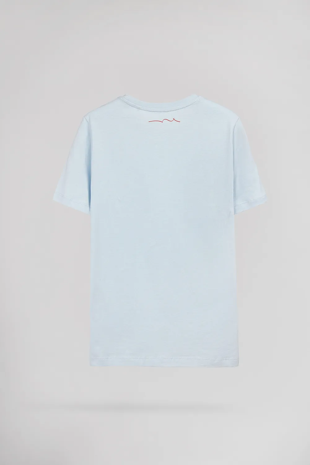 Teddy Smith T-Evan t-shirt ragazzo azzurra cotone