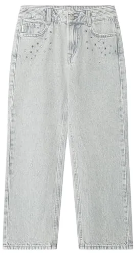 Pepe Jeans Robyne Grey Studs jeans ragazza 12 anni grigio