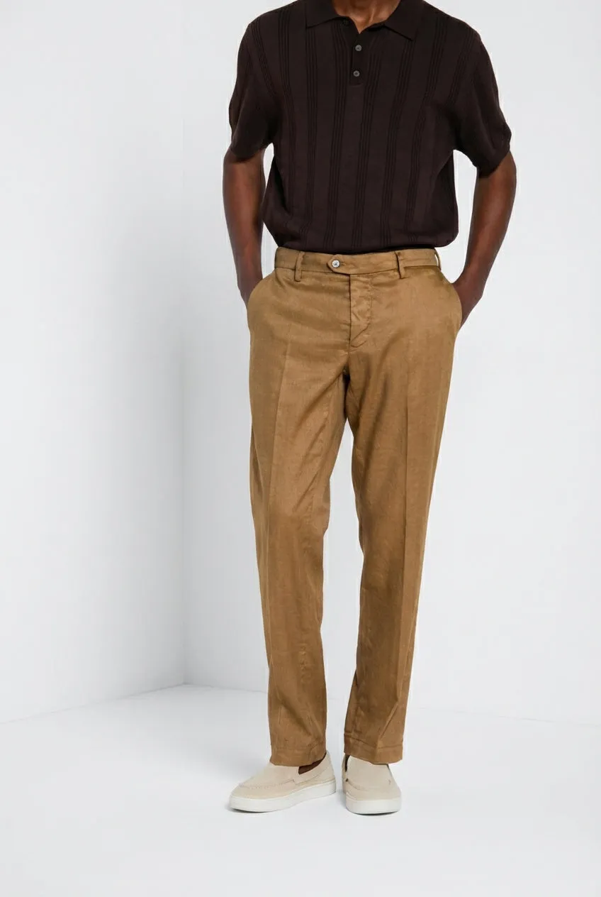 Mason's New York Icon Flex chino uomo lino falegname regular