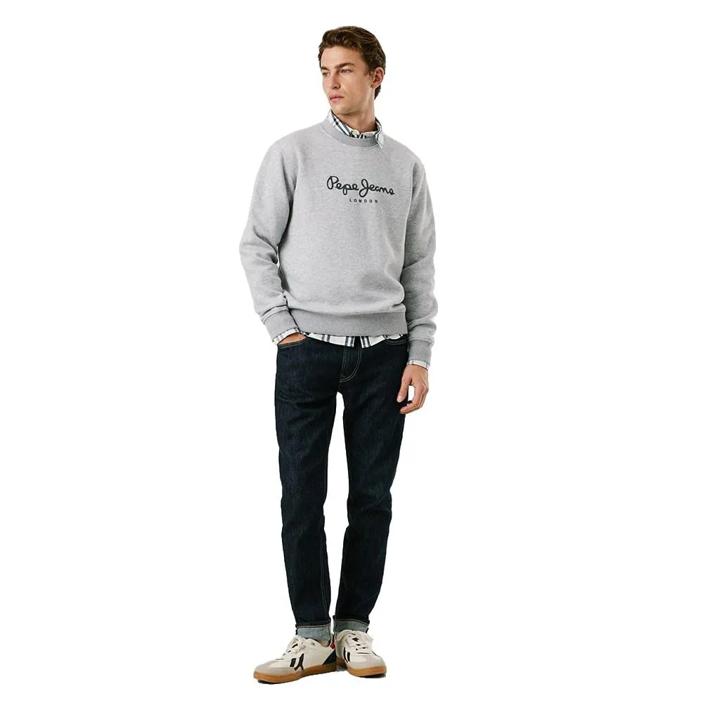 Pepe Jeans Macbeth Melange Crew Felpa Uomo L Grigia