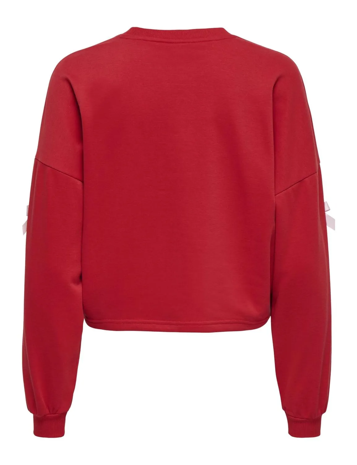 ONLY Onljedeite felpa donna M maniche lunghe fiocco