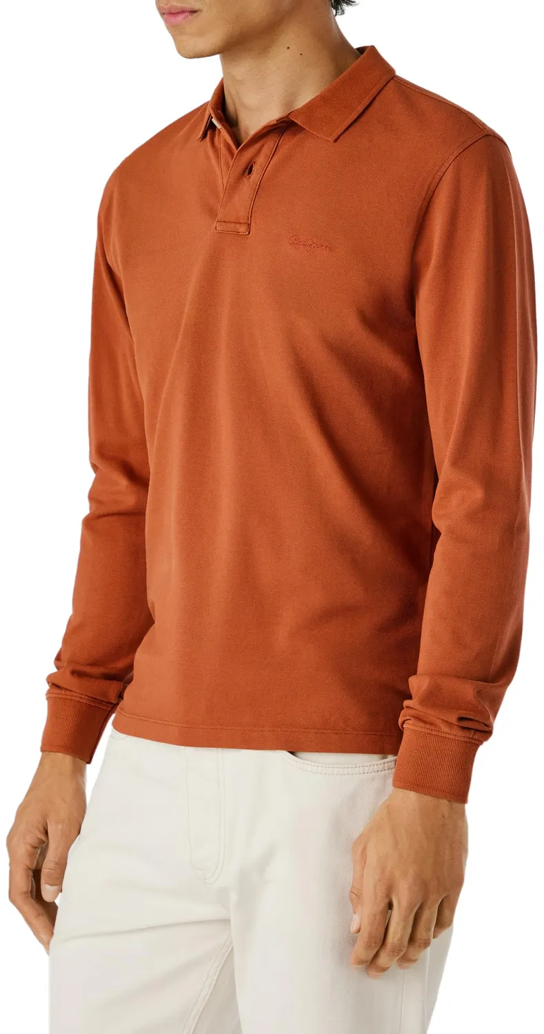 Pepe Jeans New Oliver polo uomo manica lunga taglia M