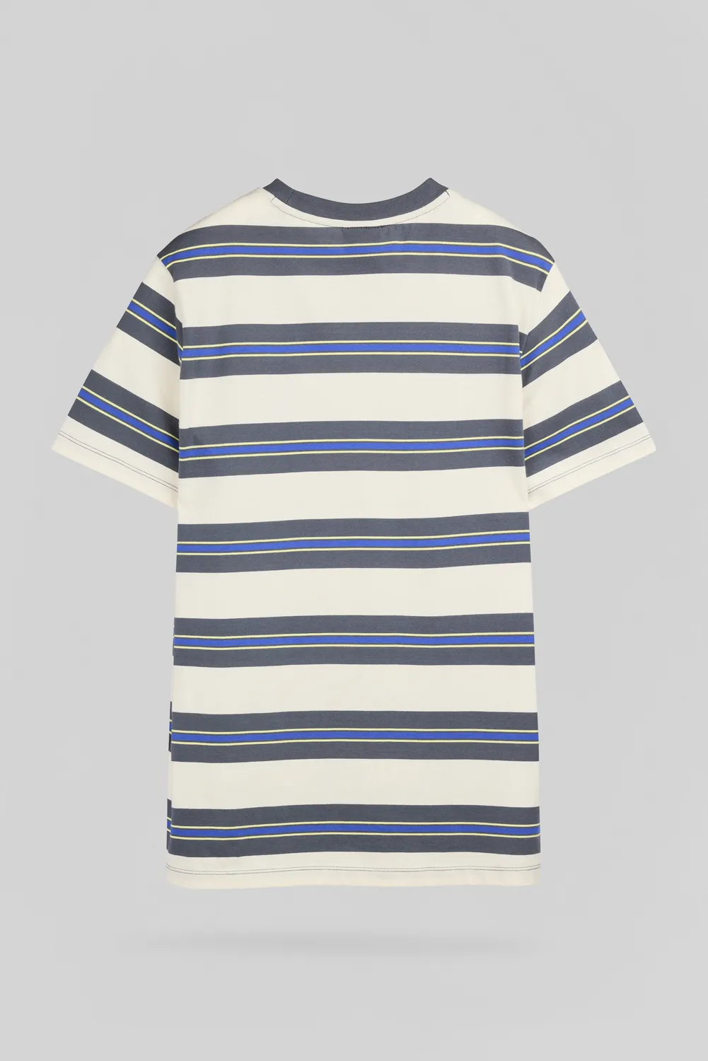 Teddy Smith T-Artuso MC t-shirt grigia righe regular
