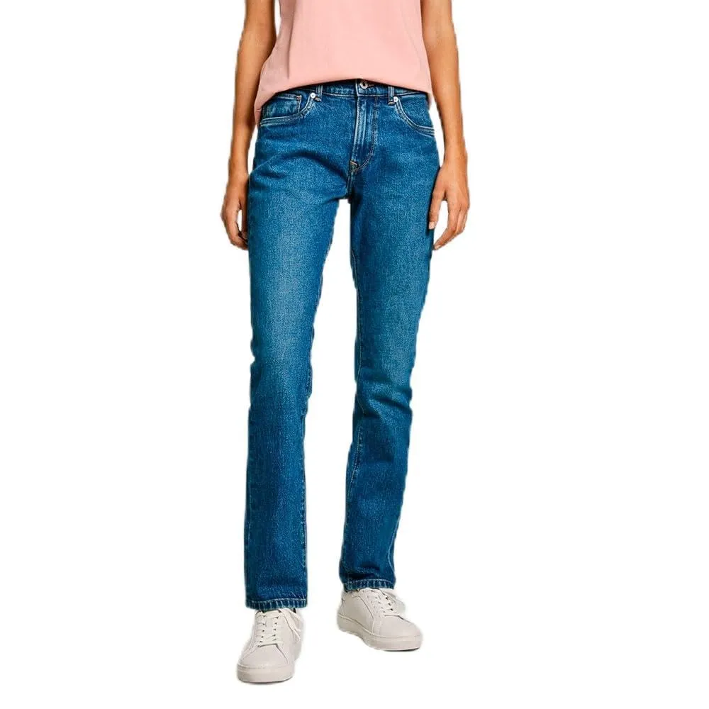 Pepe Jeans Grace jeans slim donna elasticizzati blu