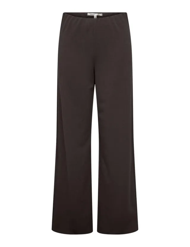 ONLY Onlbremen Pantalone Donna marrone gamba larga