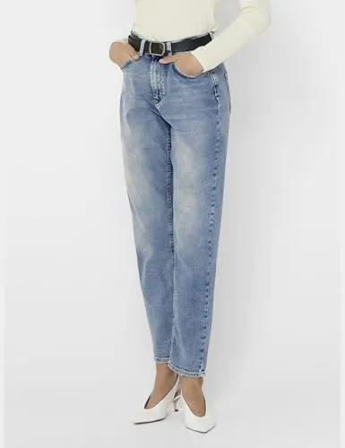 ONLY Onlveneda Mom Jeans Donna XS/30L Chiaro