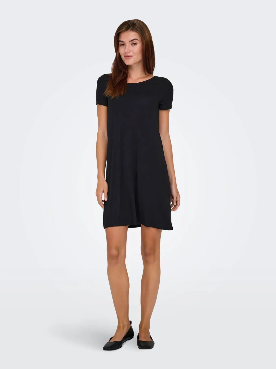 ONLY Onlbera Back Lace Up S/S Dress Jrs Noos vestito schiena allacciata