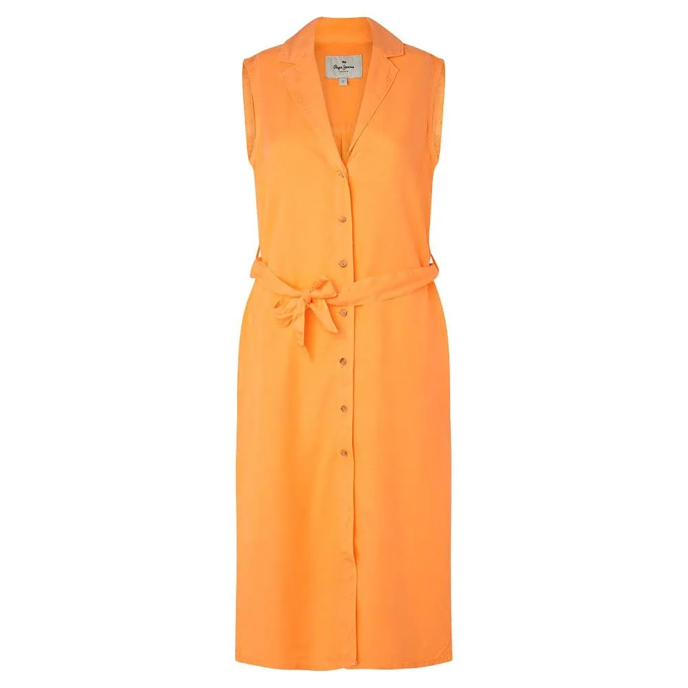 Pepe Jeans Maggie Vestito Donna Chemisier in Lyocell