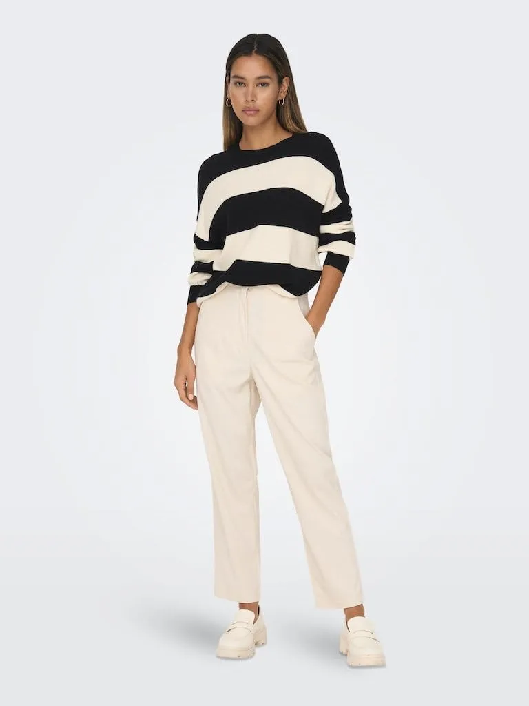ONLY ONLATIA Knitted Pullover maglione donna girocollo