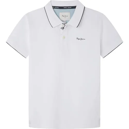 Pepe Jeans New Thor Polo Bambino 10 anni verde piquet