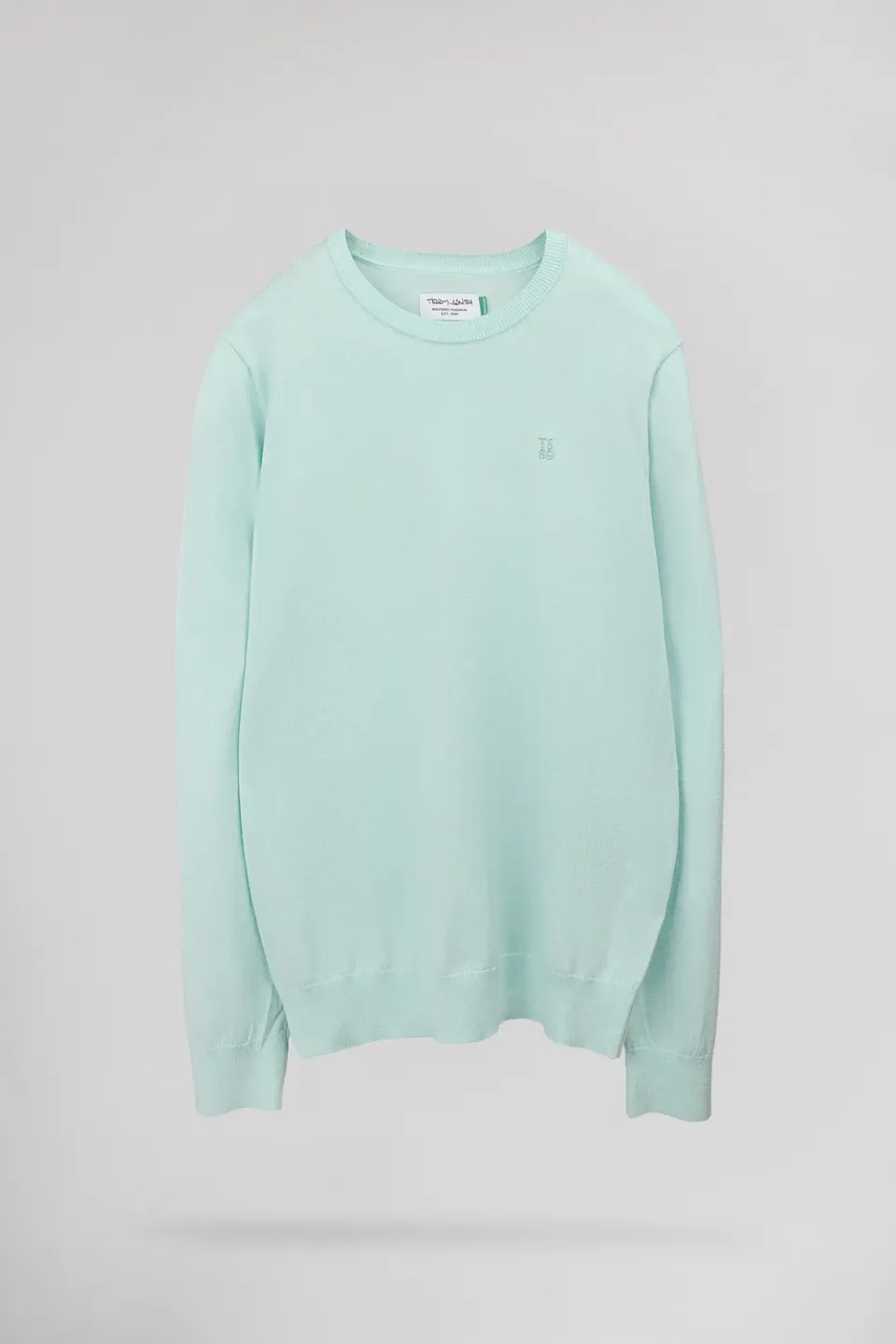 Teddy Smith P-Martino maglione verde menthol slim