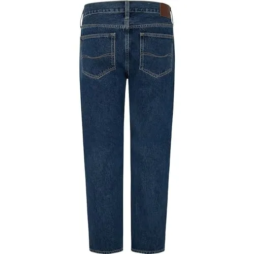 Pepe Jeans Byron Jeans Uomo 36W/30L Blu Dritto Rigido