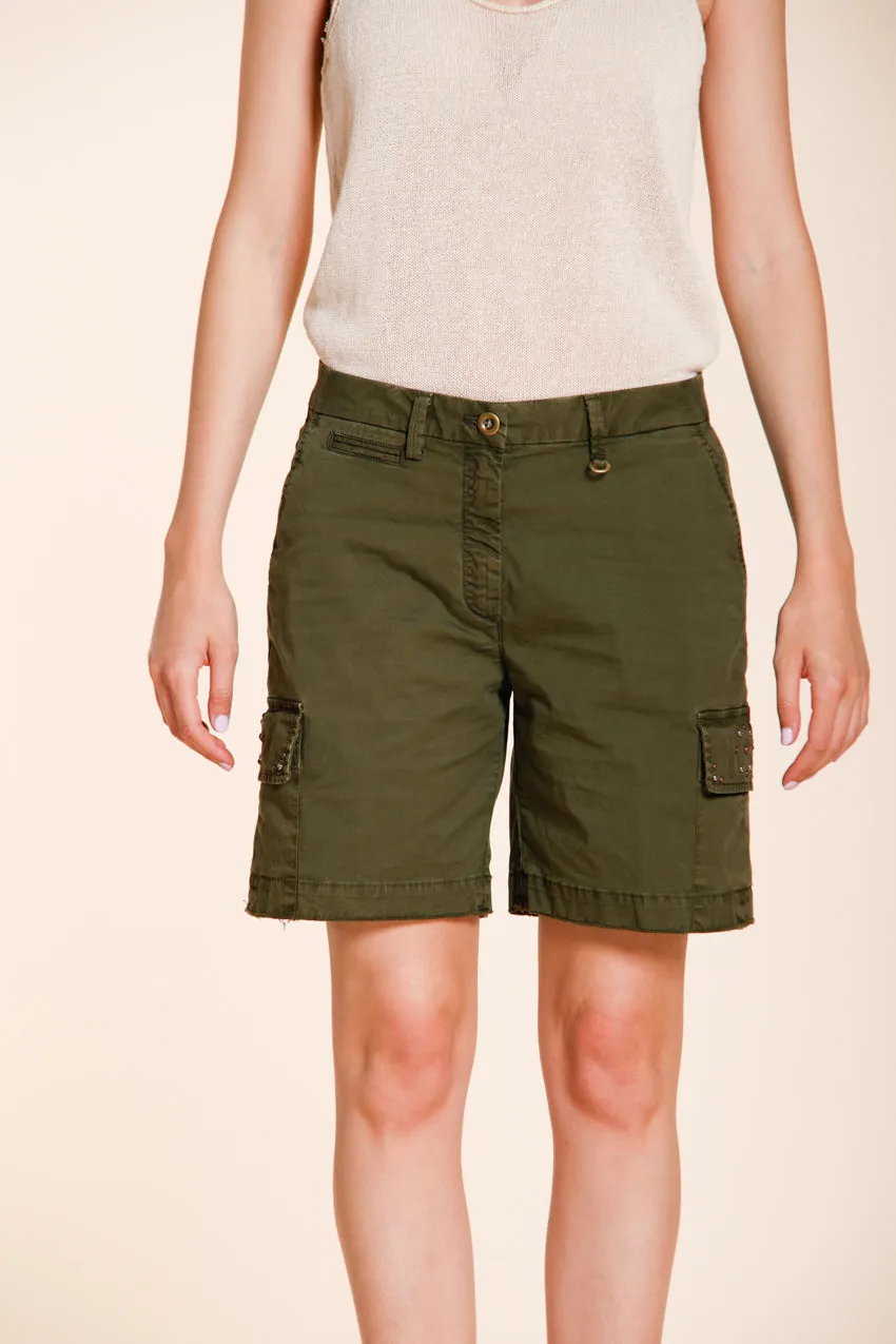 Mason's Chile bermuda cargo donna verde bosco