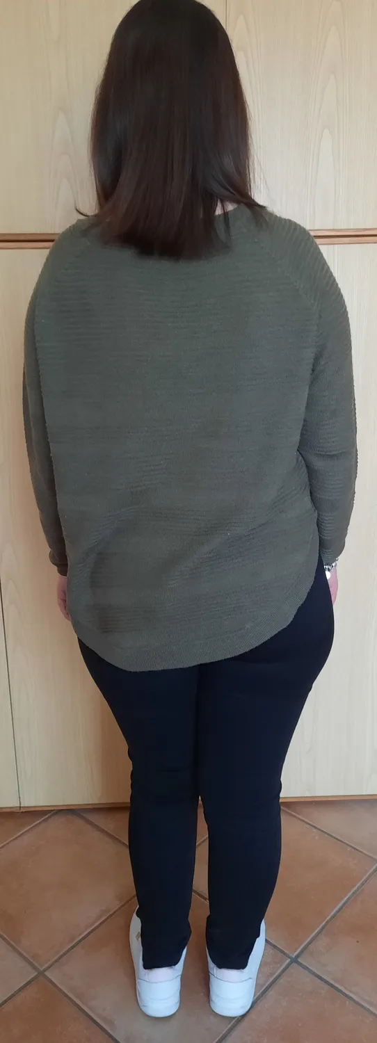 Only Onlcaviar Maglione Donna Nero Lana Misto