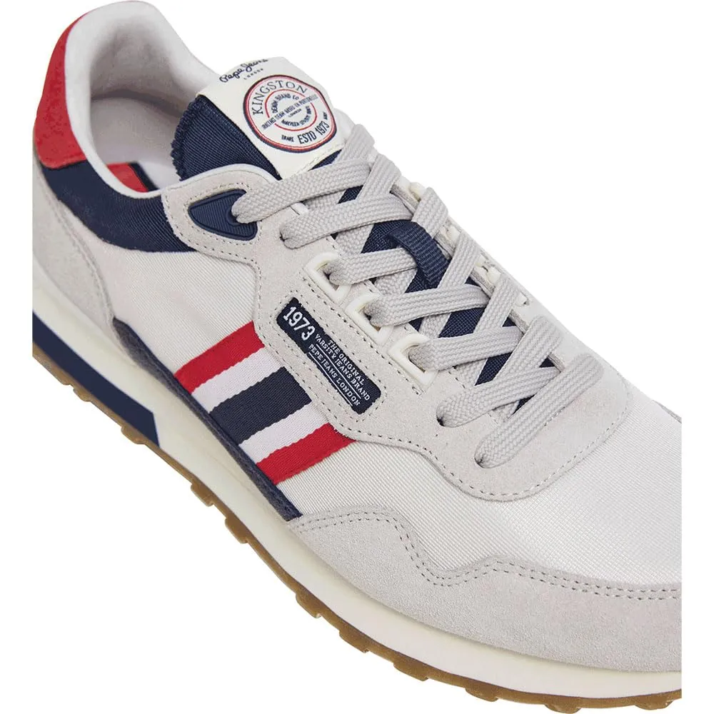 Pepe Jeans Kingston Heritage M sneakers uomo 39 EU pelle bianche