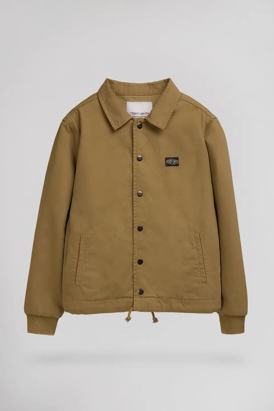 Teddy Smith B-Dam Jr Worker giacca cotone beige bambino