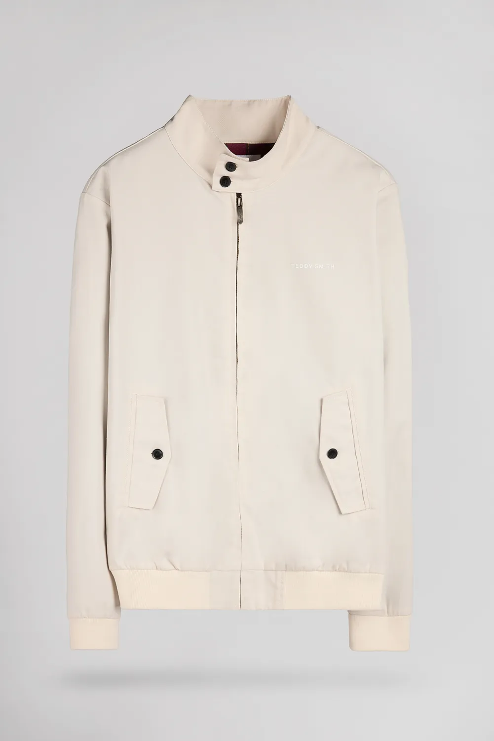 Teddy Smith Sanson 2 Cream giubbotto crema twill
