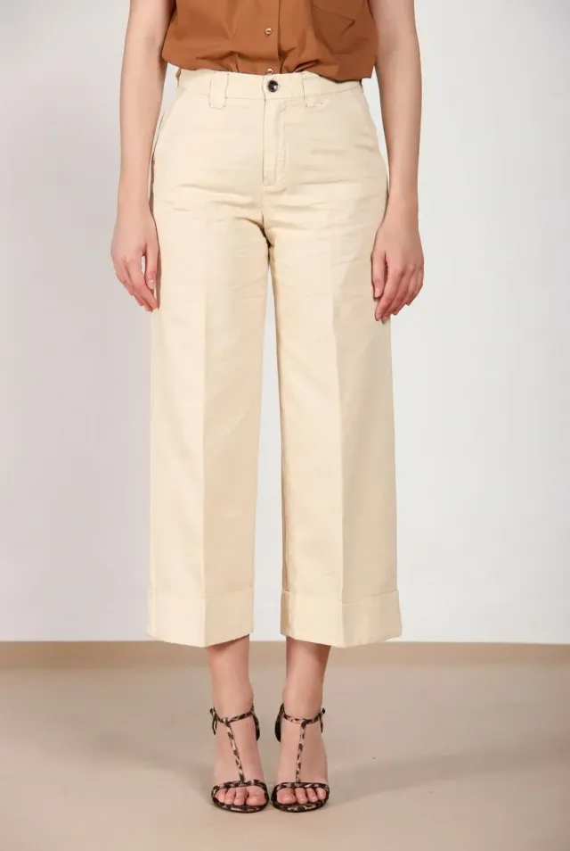 Mason's New York Studio Cropped Chino Donna Gesso Straight