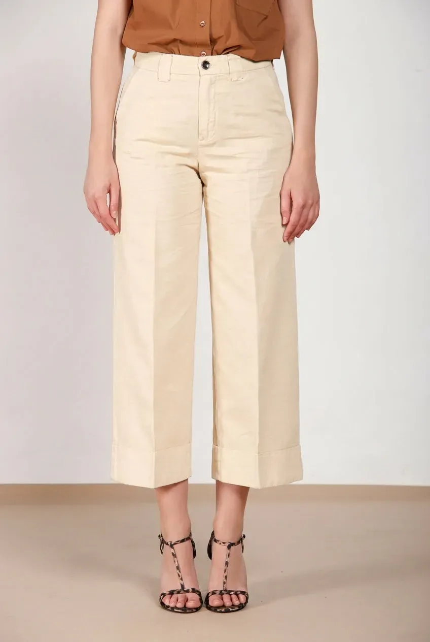 Mason's New York Studio Cropped Chino Donna Gesso Straight