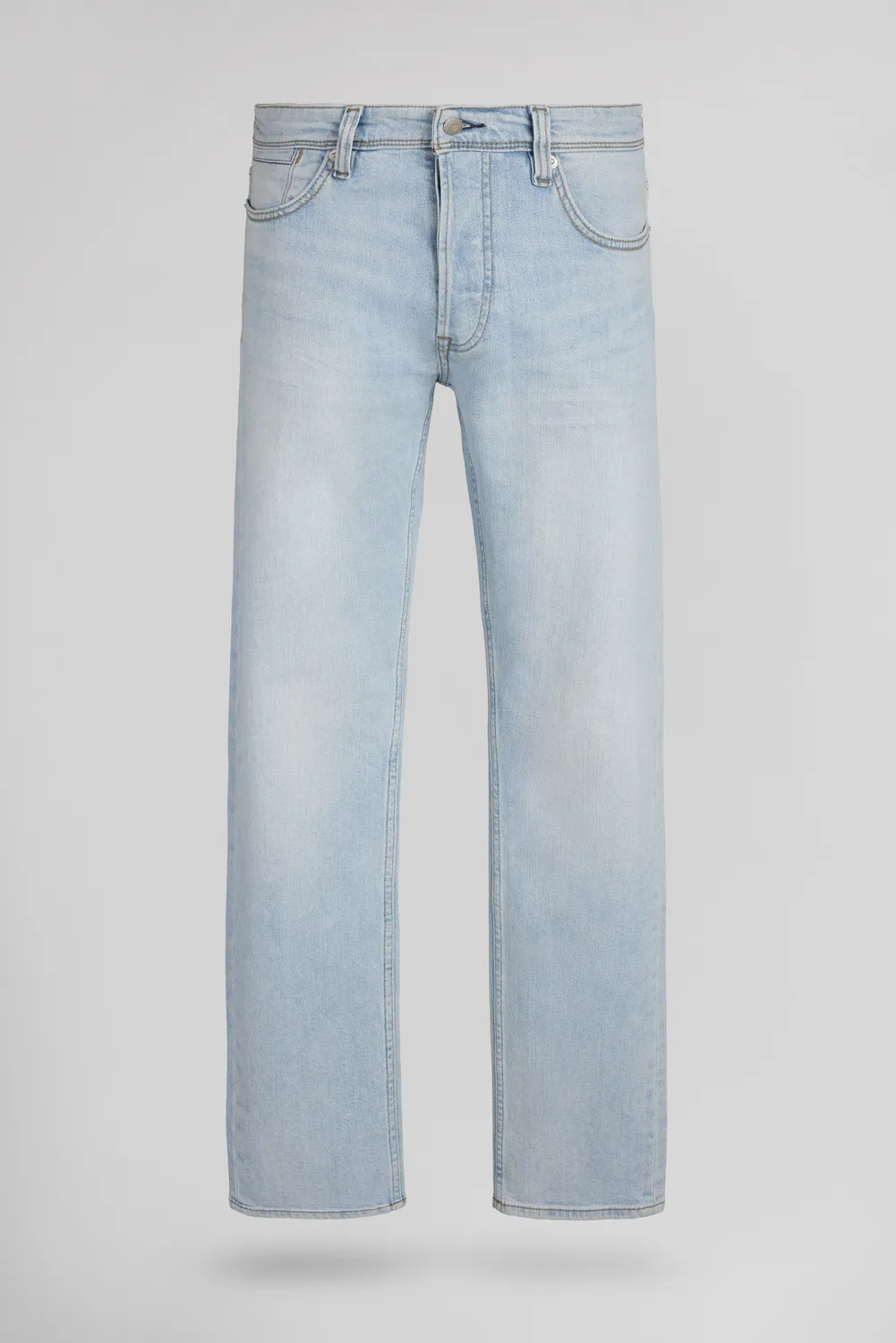 Teddy Smith Reg jeans uomo dritto bleached L32
