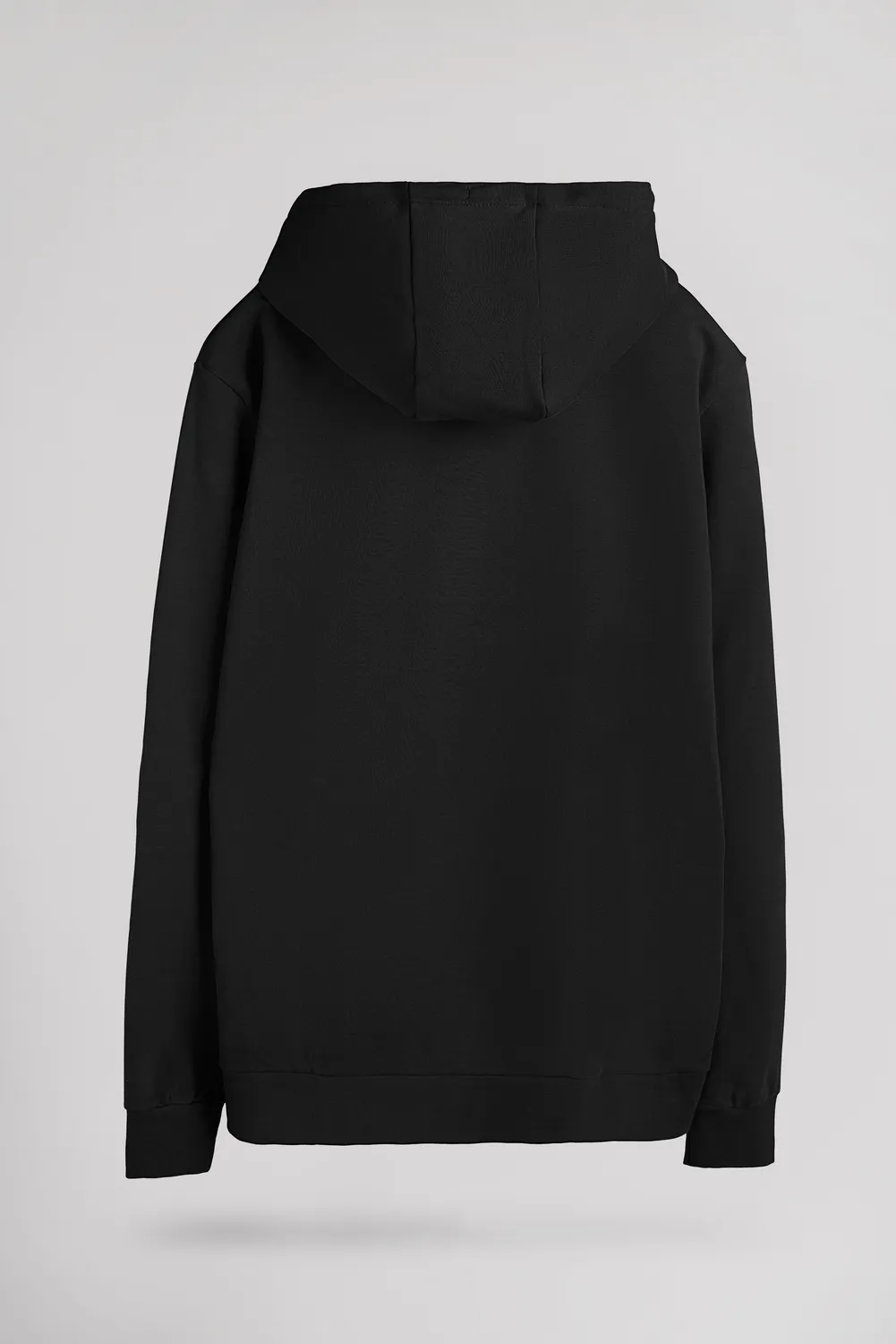 Teddy Smith S-Company Hoody felpa cappuccio nero elasticizzata