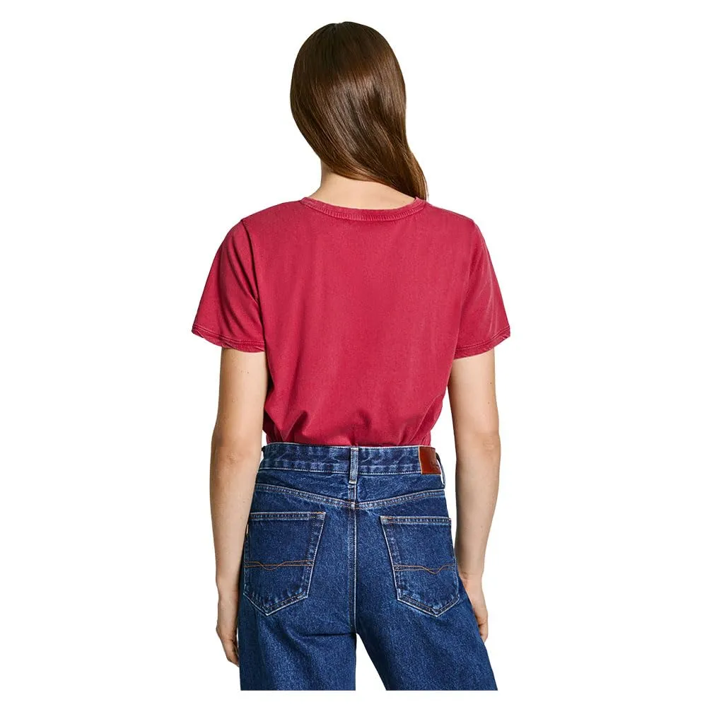 Pepe Jeans Fabiana T-Shirt Donna M bianca cotone