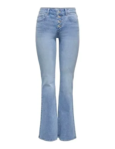 ONLY Onlmindy Miw But Flared DNM jeans flare M/30L