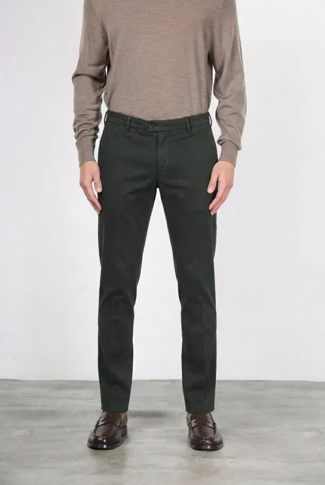 Mason’s New York chino uomo verde scuro regular