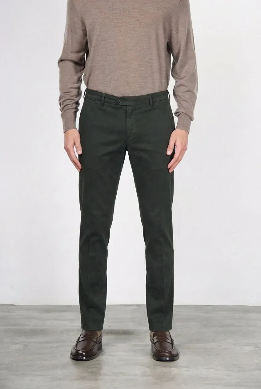 Mason’s New York chino uomo verde scuro regular
