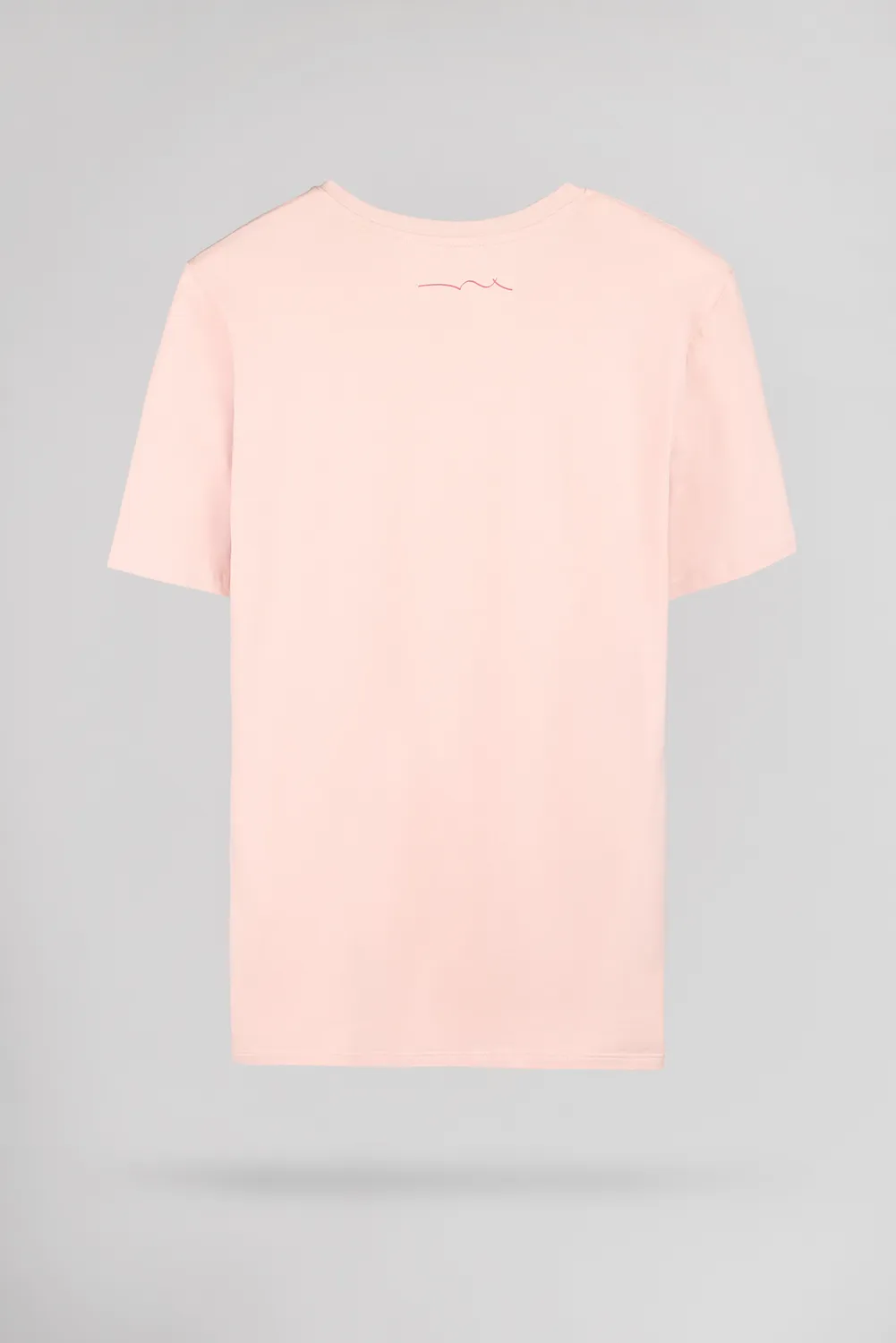 Teddy Smith Tawax 2 MC t-shirt scollo V rosa uomo