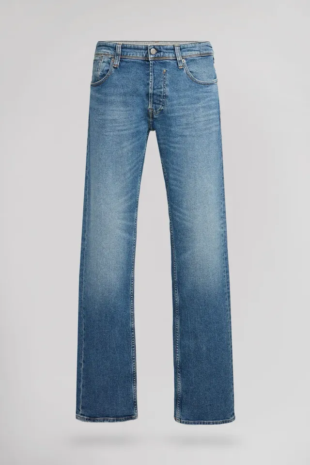 Teddy Smith Reg Jeans Dritto Uomo Vintage Dark L34 Cotone