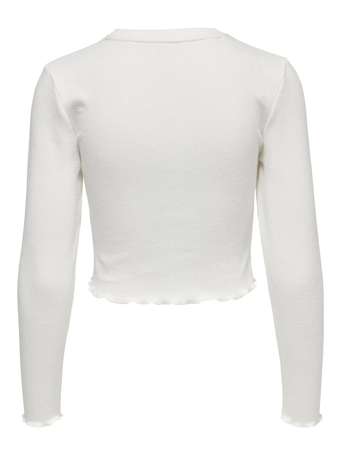 Only Onlkitty Top Cropped Donna L Maniche Lunghe Jersey