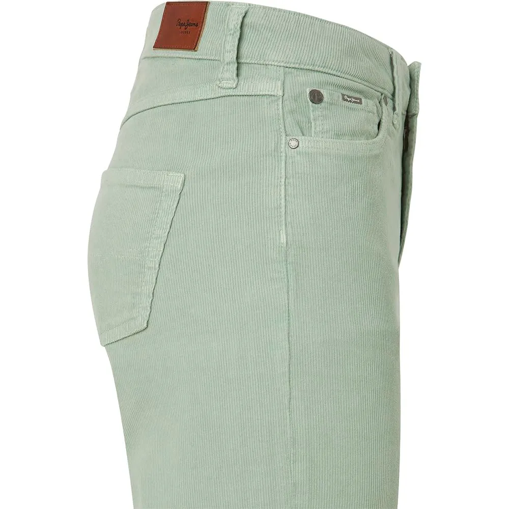 Pepe Jeans Willa pantaloni donna 34W/30L verde flare
