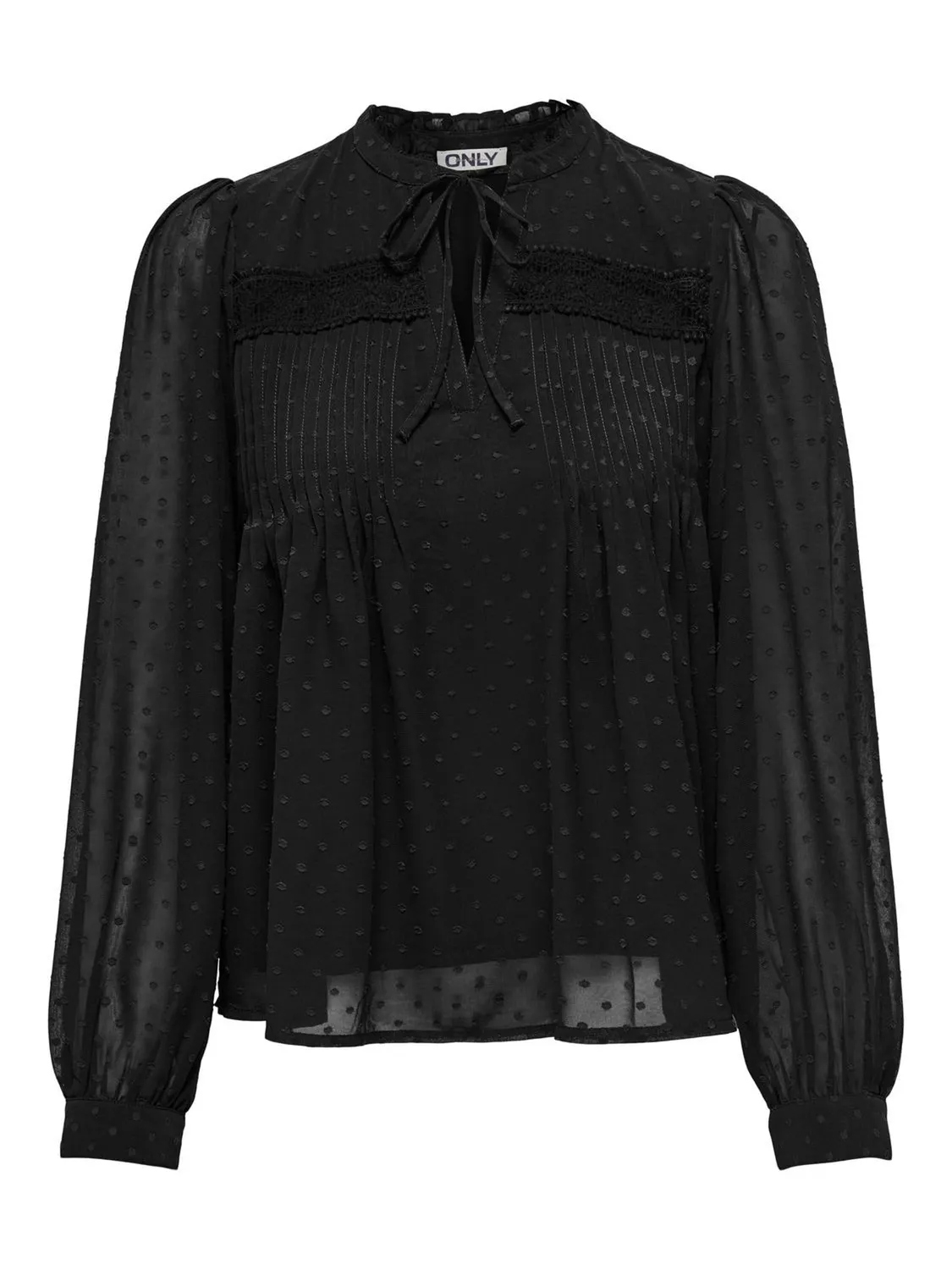 ONLY Onlmadonna top donna XXL scollo dritto nero