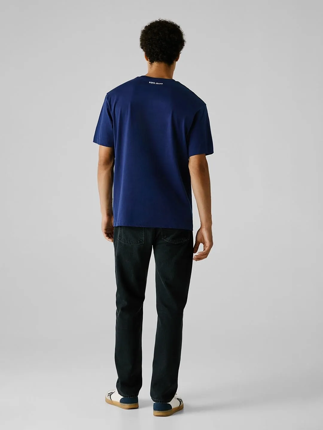Pepe Jeans Outline Graphic Tee t-shirt uomo bianca jersey