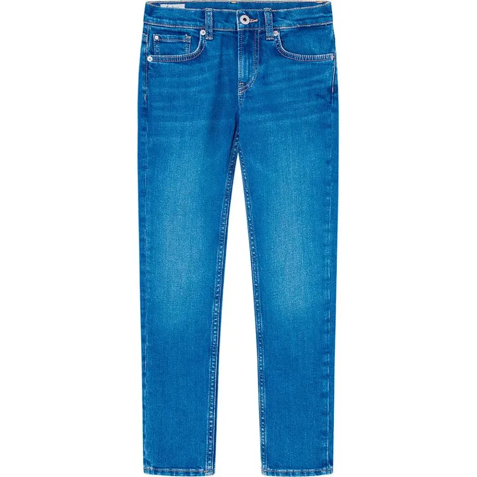 Pepe Jeans Tapered Jeans Jr Pb202203 jeans bimbo blu
