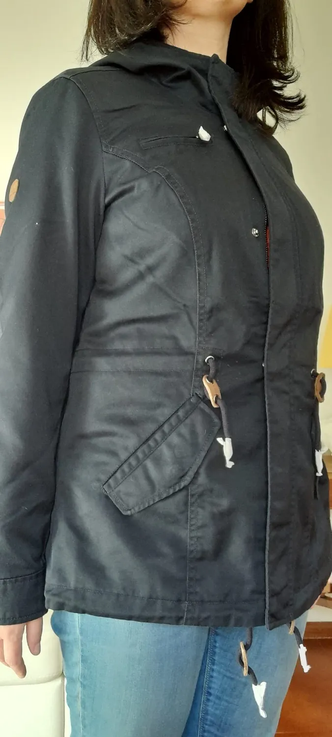 ONLY Onllorca Canvas Parka donna Moonbeam canvas