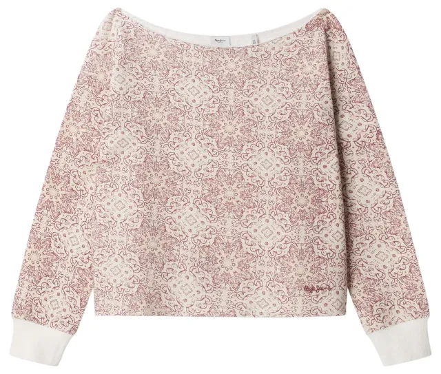 Pepe Jeans Gladys felpa bambina 10 anni girocollo ampia