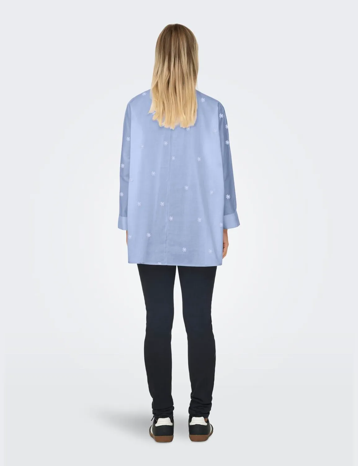 ONLY Onlnew Shirt camicia Brunnera Blue fantasia floreale