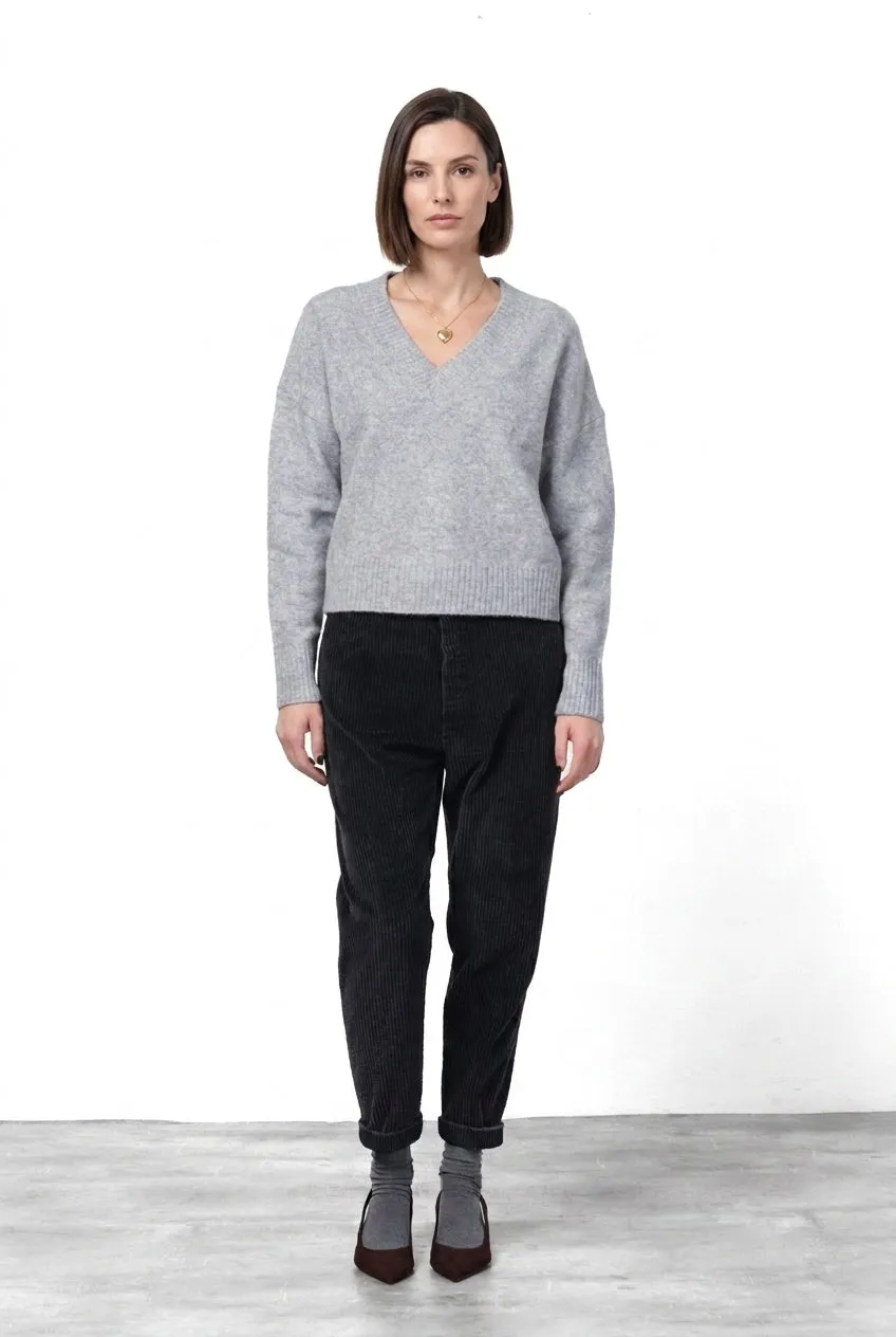 Mason's Malibu Jogger City Pantaloni Chino Nero Velluto