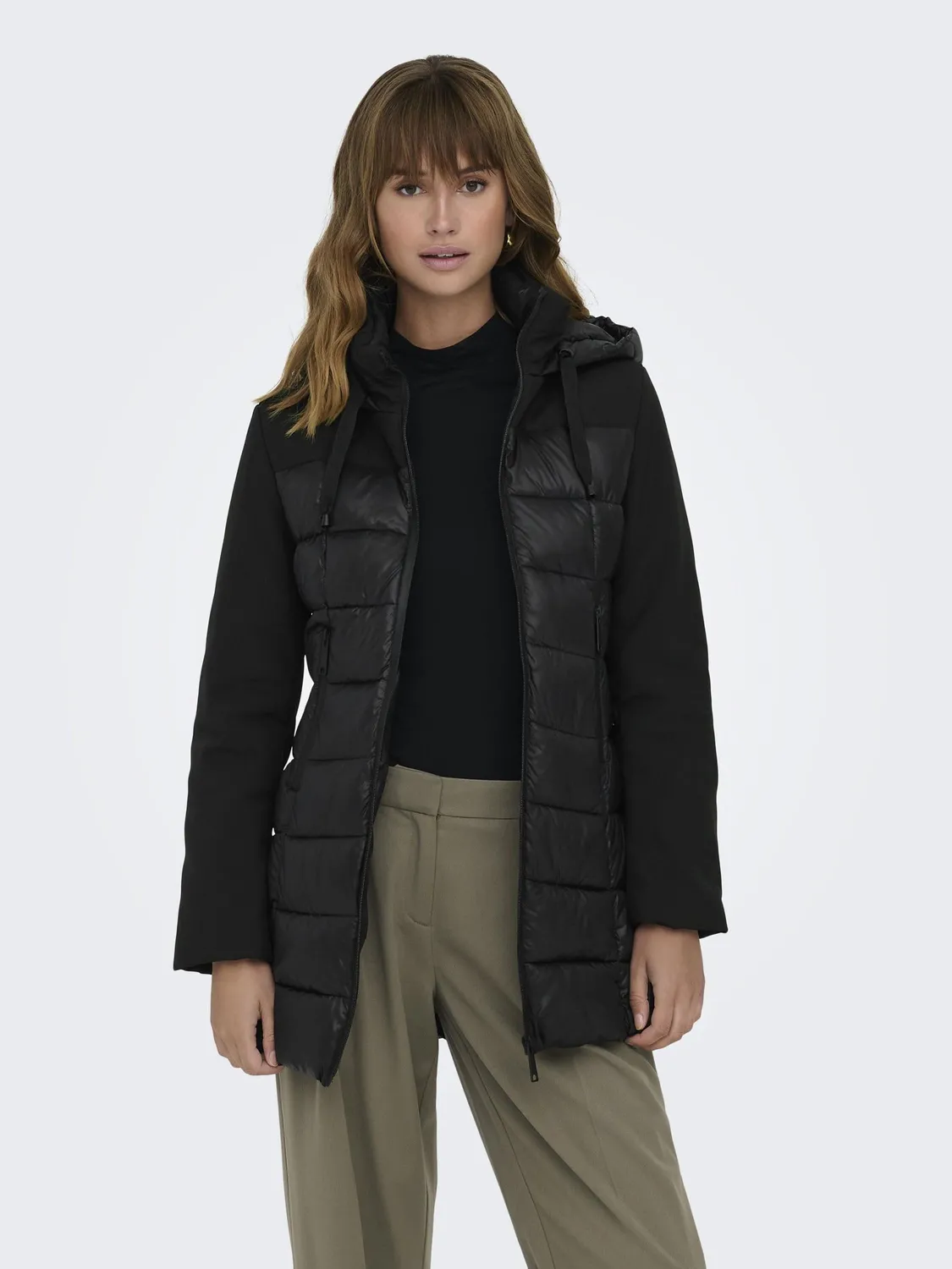 ONLY Onlsophie Piumino Donna L Imbottito Nero
