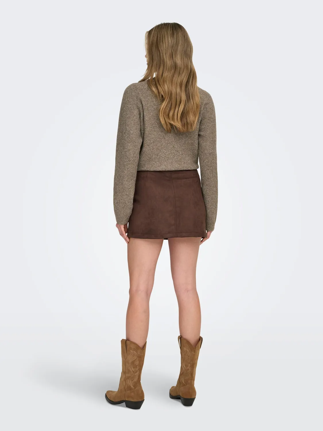 ONLY Onlamazing Stina Faux Suede gonna scamosciata