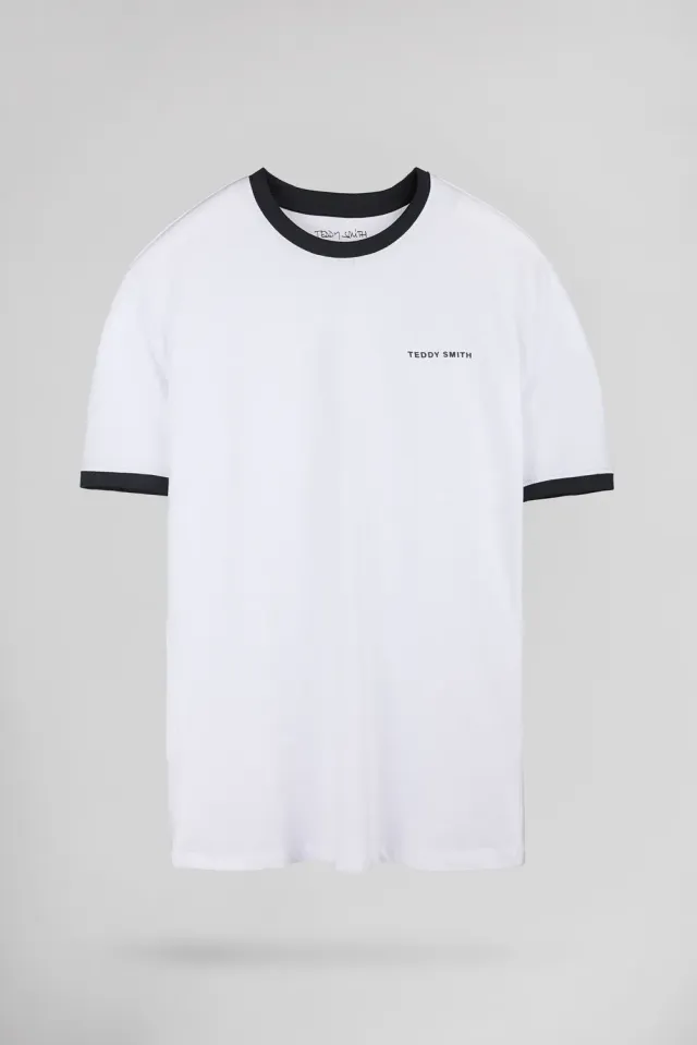 Teddy Smith The Tee 2 R t-shirt uomo bianca cotone