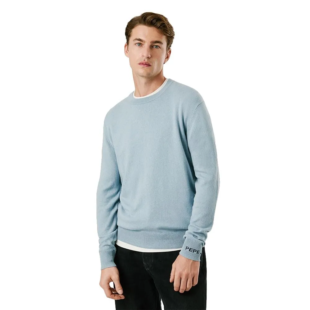 Pepe Jeans Andre Crew Neck felpa uomo girocollo logo manica