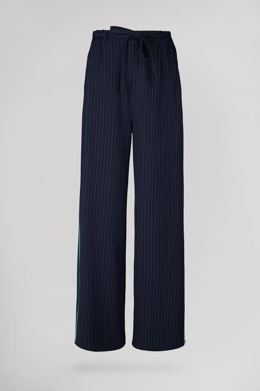 Teddy Smith P-Side Bistretc pantaloni donna total navy righe