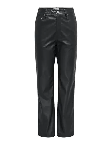 ONLY Onlsadie pantaloni ecopelle donna M elasticizzati