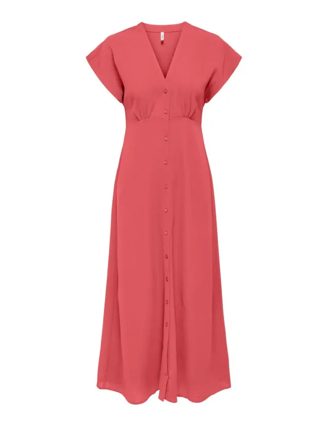 Only Onlnova Mollie Maxi Abito Donna Lungo Tinta Unita