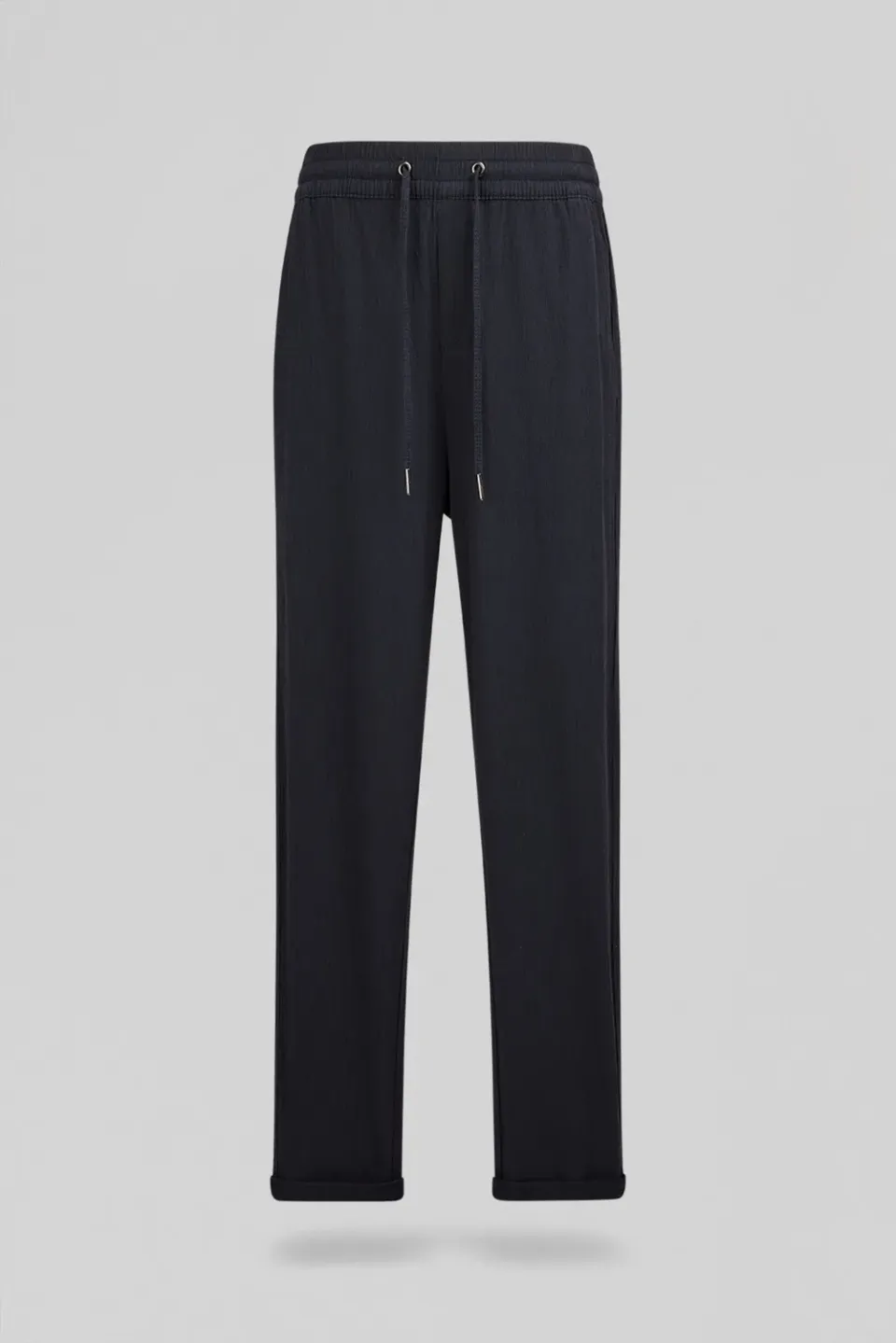 Teddy Smith Teddy Seersucke pantaloni slim blu navy