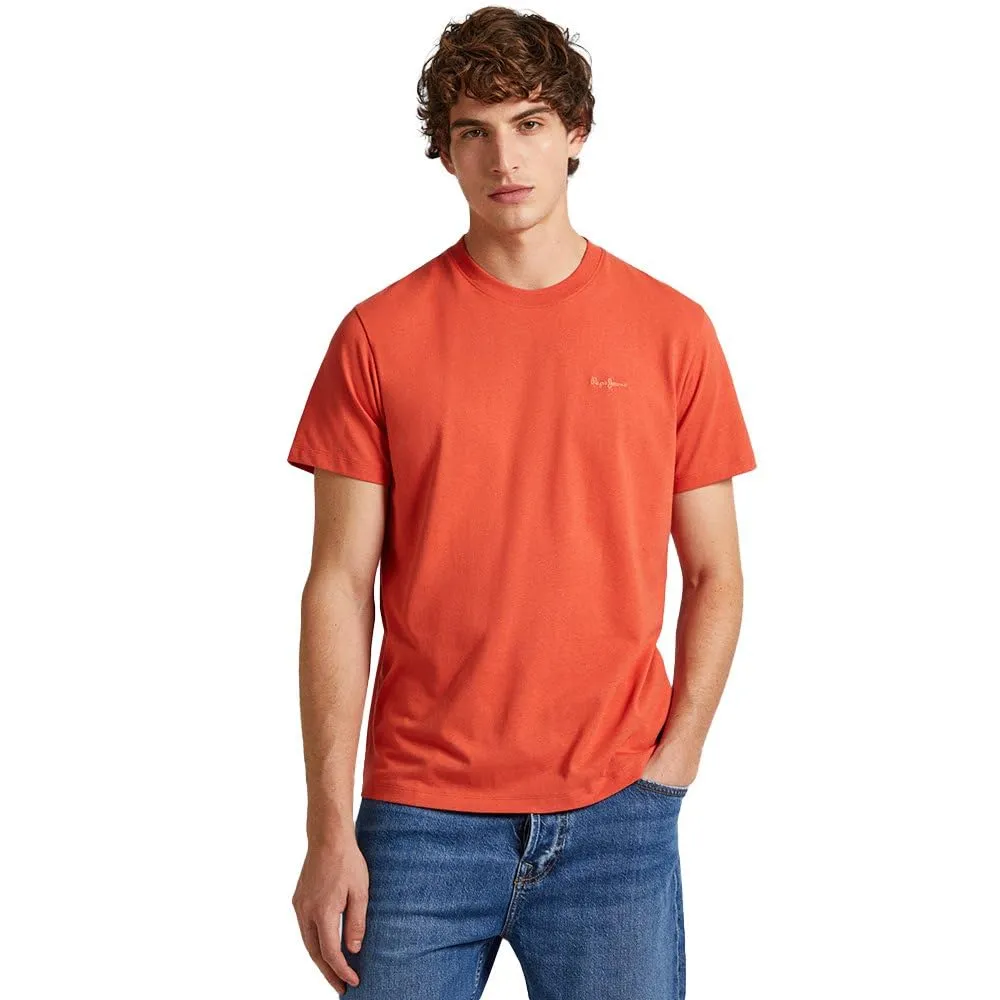 Pepe Jeans Connor t-shirt uomo nero cotone logo
