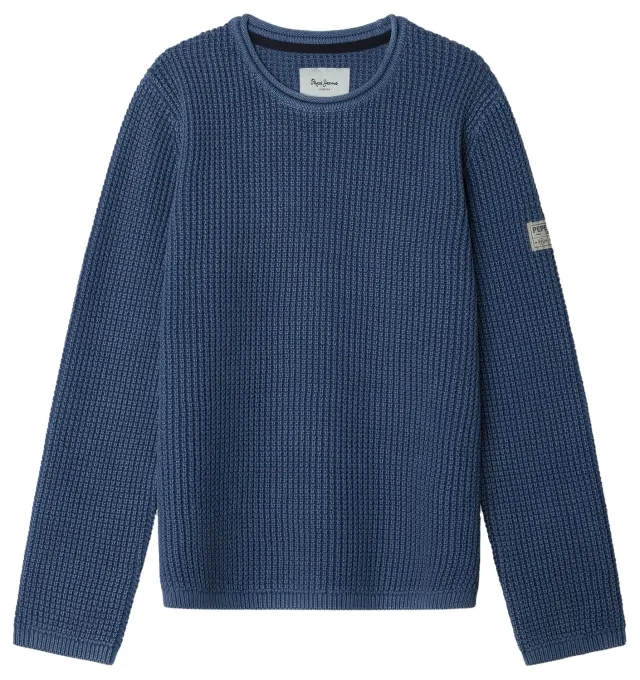 Pepe Jeans Talton maglione bambino 8 anni blu